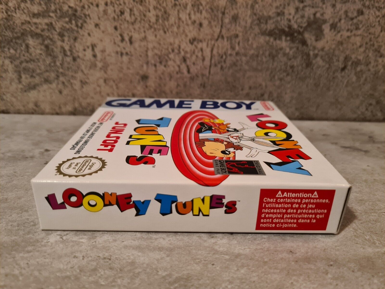 Nintendo Game Boy Classic Looney Tunes mit OVP und Anleitung EUR - T-Retro-Games 