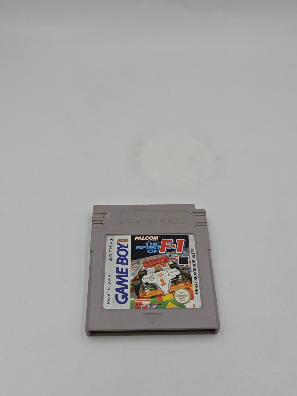 Nintendo Game Boy Classic Spiel The Spirit of F-1 mit OVP und Anleitung NOE
