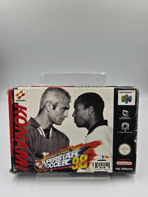 N64 Nintendo 64 International Superstar Soccer 98 mit OVP und Anleitung EUR