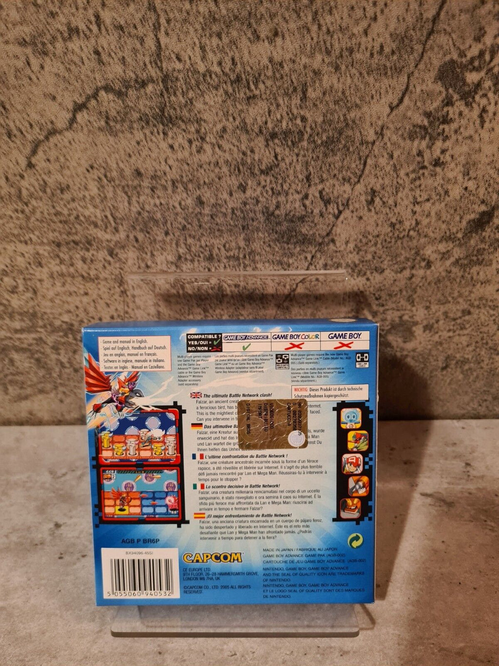 Game Boy Advance Mega Man Battle Network 6 Cybeast Falzar + OVP + Anleitung EUR - T-Retro-Games 