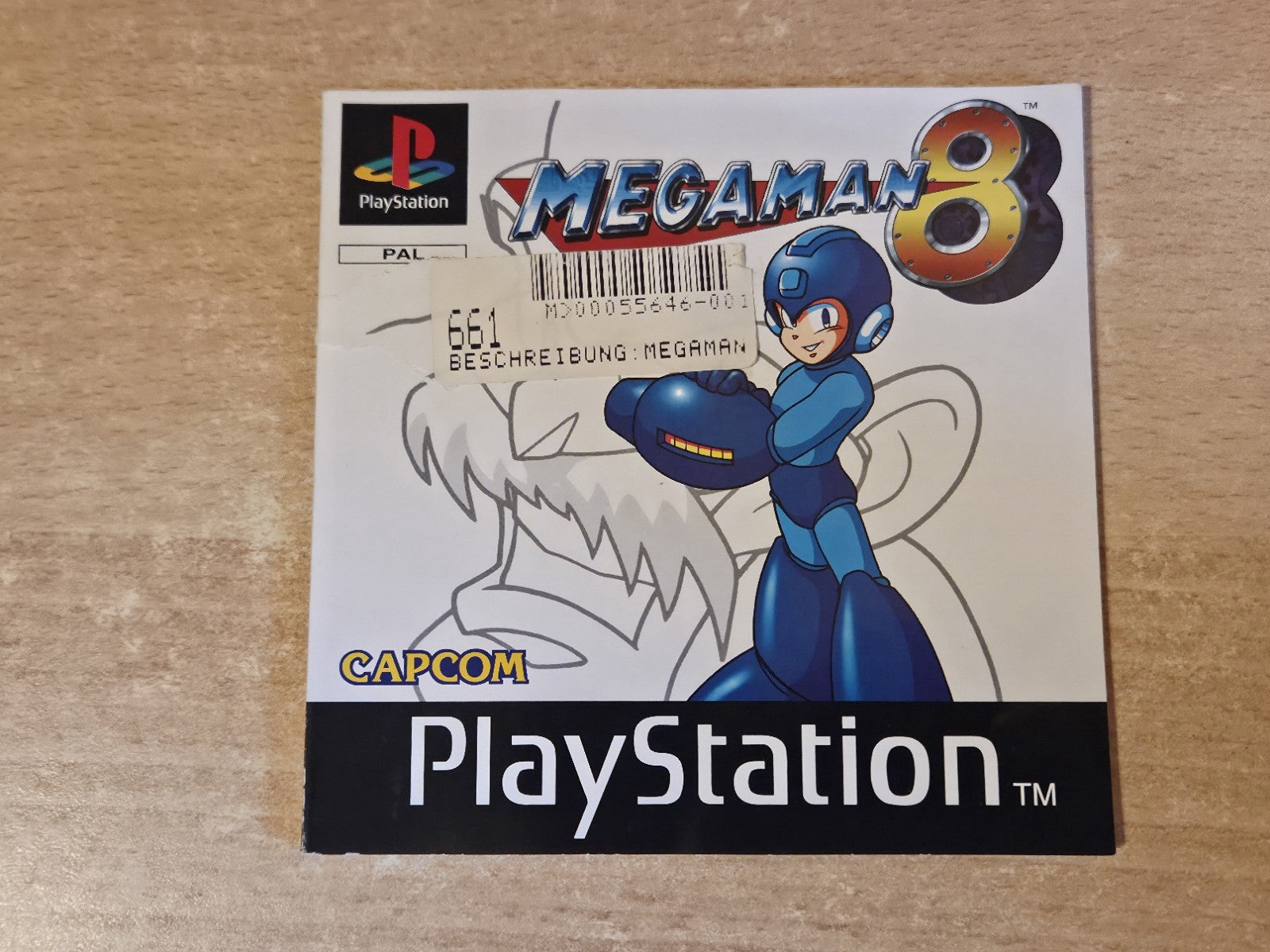 PS1 PlayStation 1 Mega Man 8 Spielanleitung Instruction Booklet 