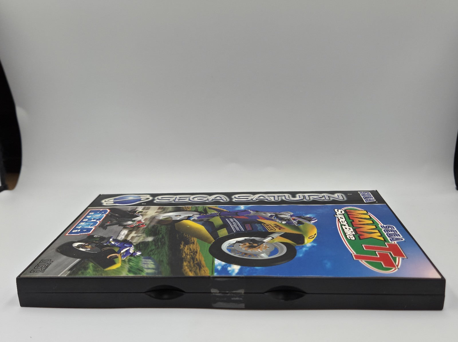 Sega Saturn Spiel Manx TT SuperBike mit OVP und Anleitung Multi Language 