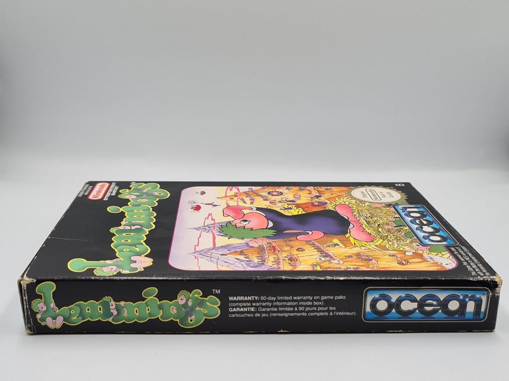 Nintendo NES Lemmings mit OVP und Anleitung FRA - T-Retro-Games 