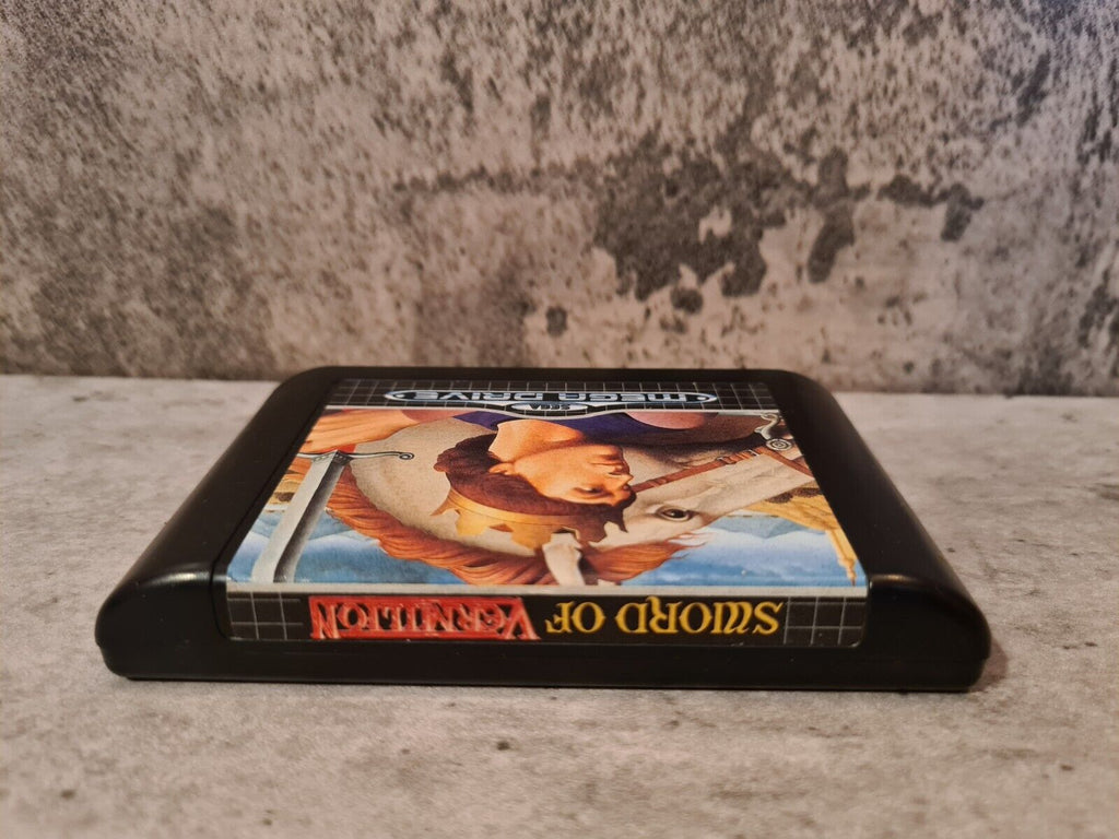 Sega Mega Drive Spiel Sword of Vermillion mit OVP und Anleitung - T-Retro-Games 