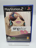 PS2 Playstation 2 Singstar 80's mit OVP und Anleitung Deutsch - T-Retro-Games 