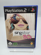 PS2 Playstation 2 Singstar 80's mit OVP und Anleitung Deutsch - T-Retro-Games 