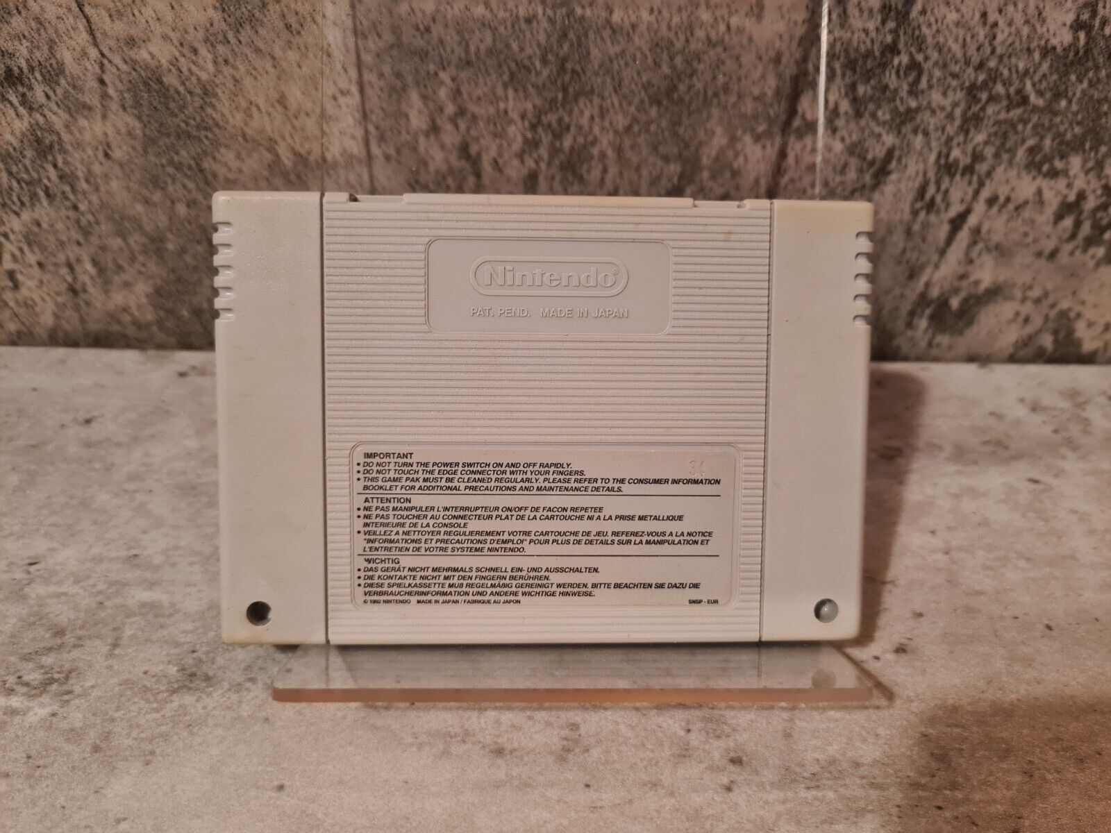 SNES Super Nintendo Turn and Burn No Fly Zone UKV Modul - T-Retro-Games 