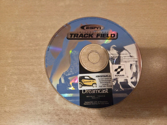 Sega Dreamcast ESPN International Track & Field nur CD Disc only