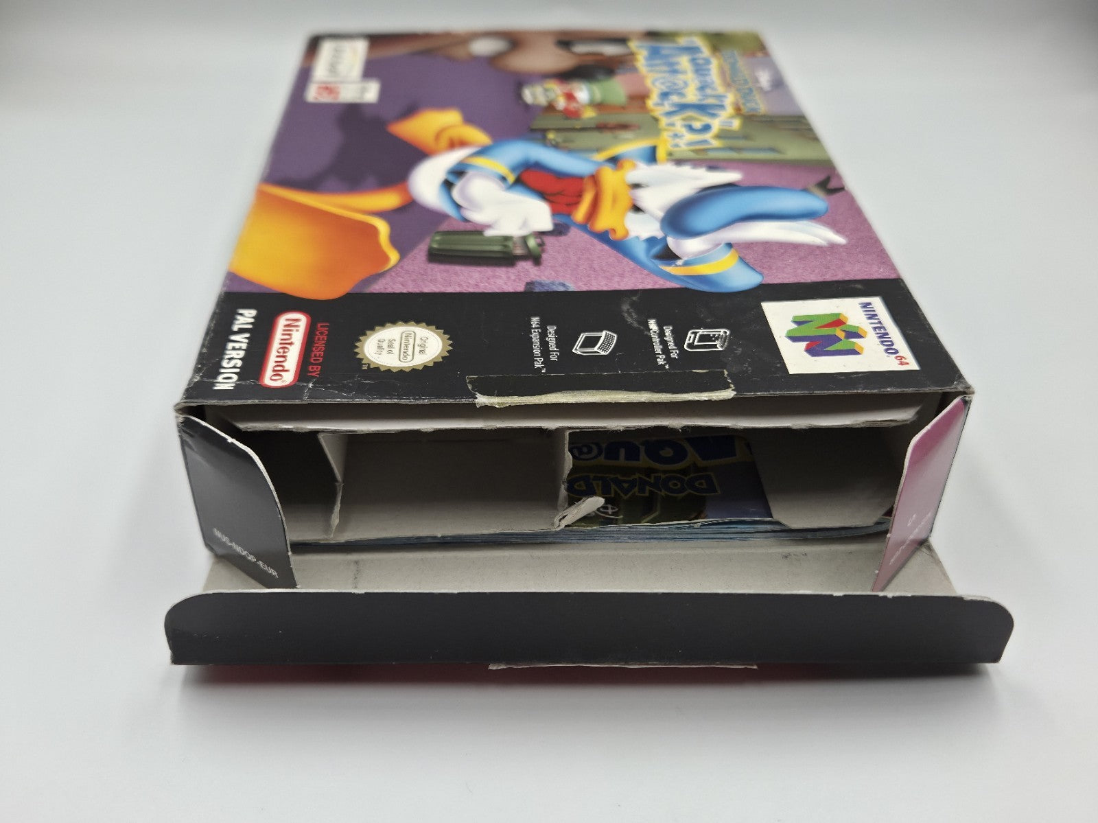 N64 Nintendo 64 Spiel Disney's Donald Duck Qu@ck Att@ck?! mit OVP Anleitung EUR