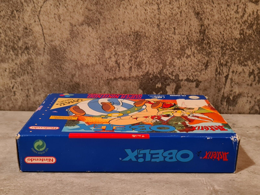 SNES Super Nintendo Asterix & Obelix mit OVP und Anleitung NOE - T-Retro-Games 