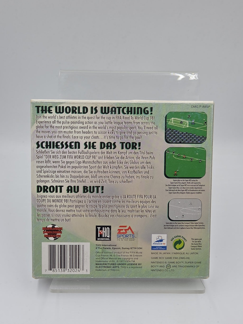 Nintendo Game Boy Classic Spiel Fifa Road to World Cup 98 + OVP + Anleitung EUR