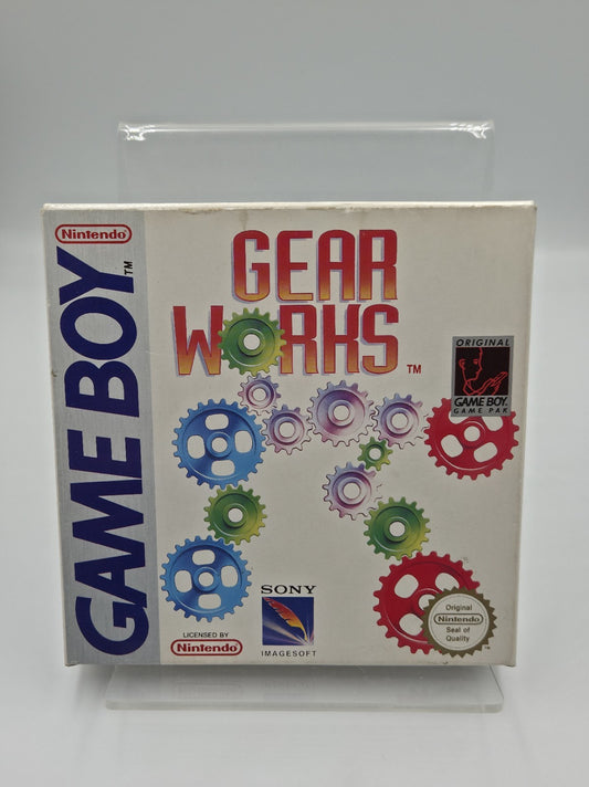 Nintendo Game Boy Classic Spiel Gear Works mit OVP und Anleitung UKV