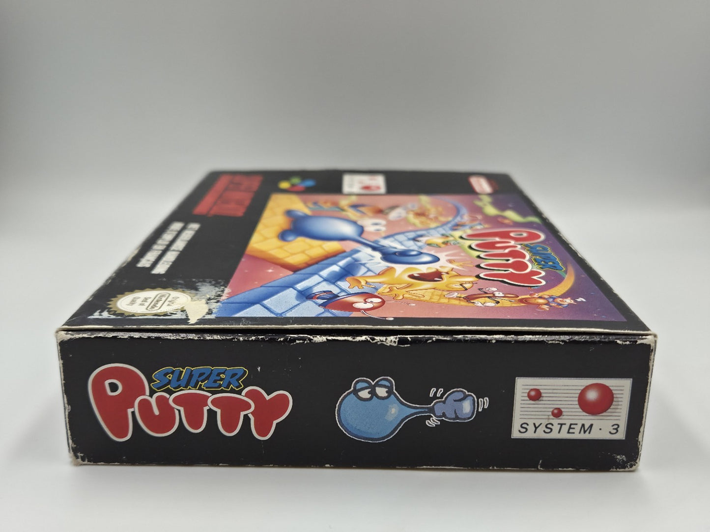 SNES Super Nintendo Super Putty mit OVP und Anleitung FAH