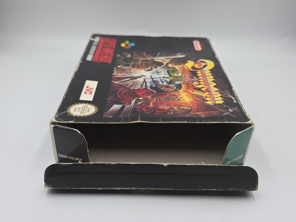 SNES Super Nintendo Dungeon Master Leer OVP Empty Box UKV