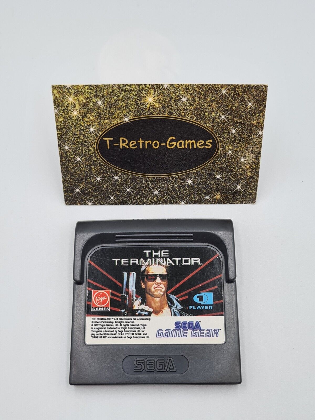 Sega Game Gear Modul The Terminator - T-Retro-Games 