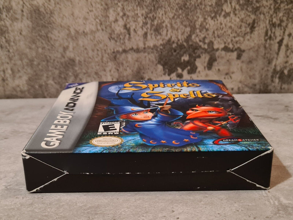 Nintendo Game Boy Advance Spirits & Spells mit OVP und Anleitung USA - T-Retro-Games 