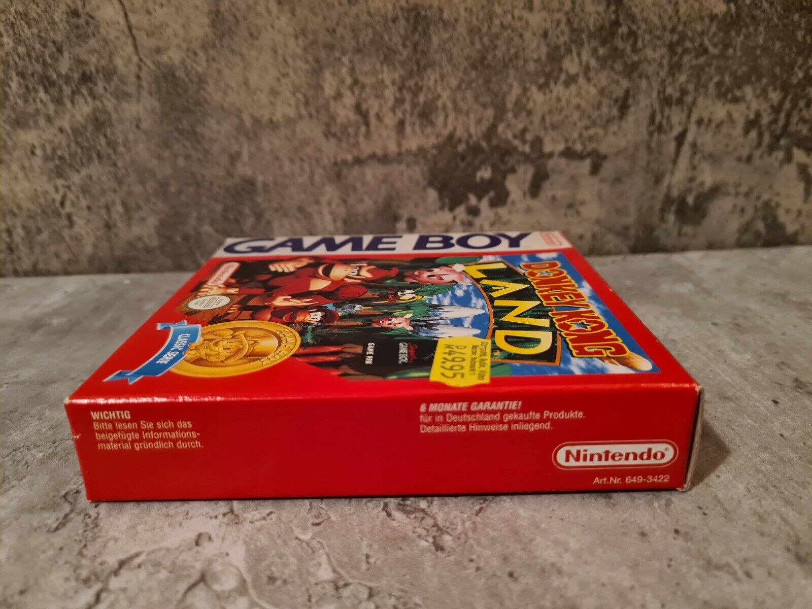 Nintendo Game Boy Classic Donkey Kong Land mit OVP und Anleitung NOE - T-Retro-Games 