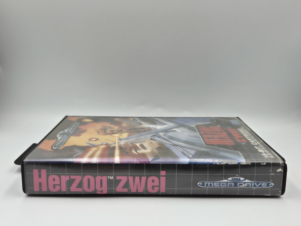 Sega Mega Drive Spiel Herzog Zwei mit OVP und Anleitung Multilingual 