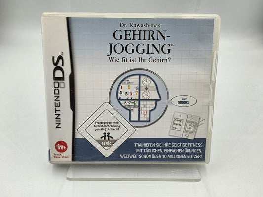 Nintendo DS Dr. Kawashimas Gehirn-Jogging mit OVP und Anleitung NOE
