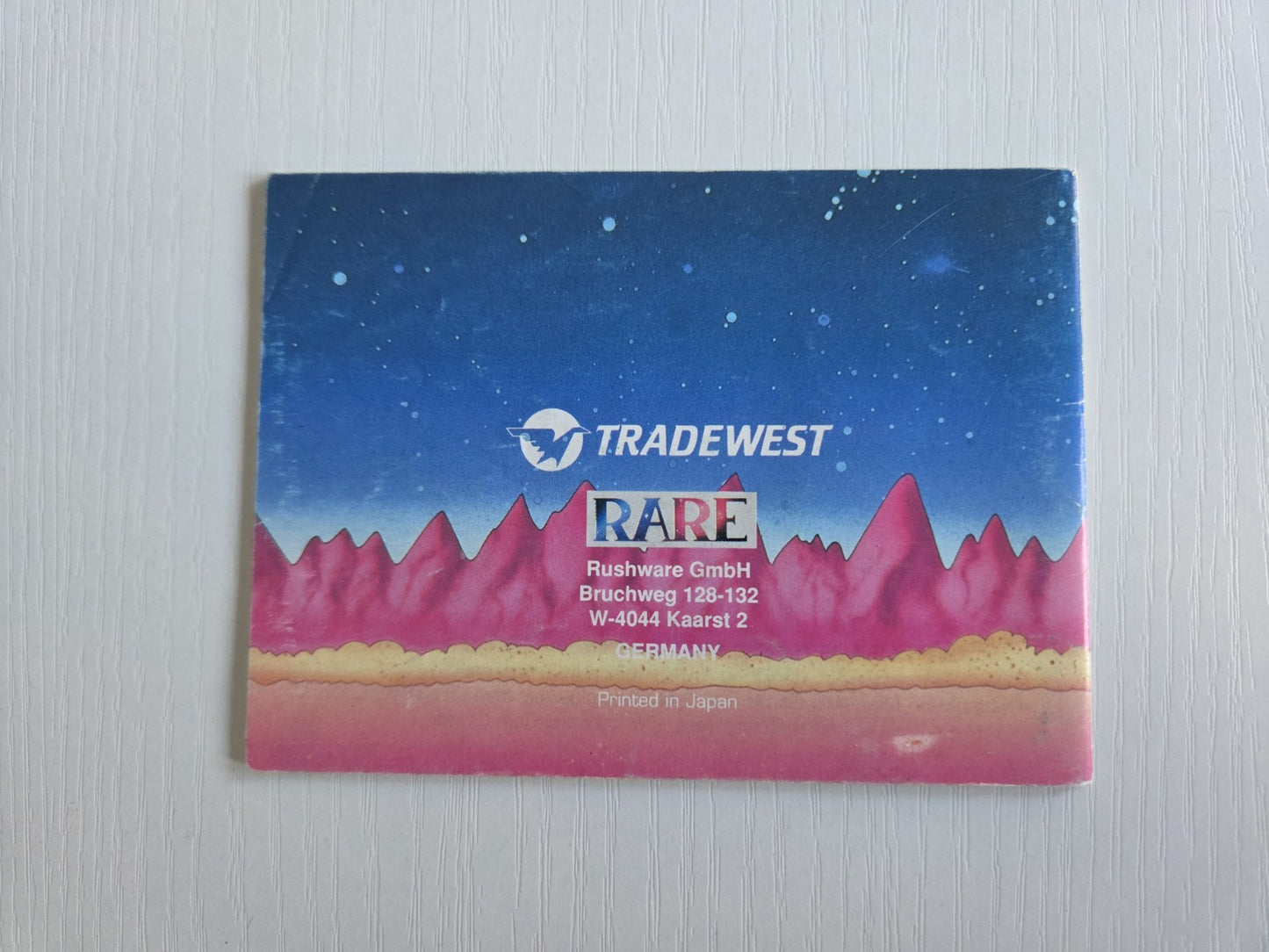 Nintendo Game Boy Classic Battletoads Spielanleitung Instruction Booklet NOE