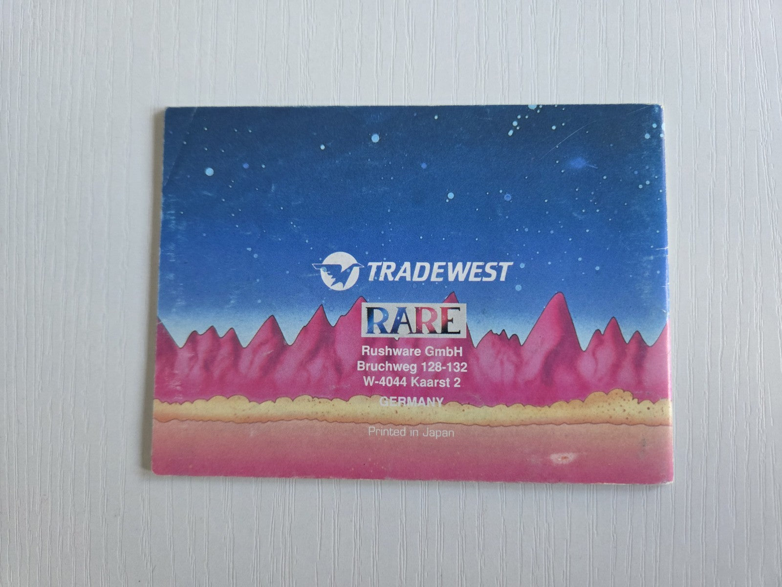 Nintendo Game Boy Classic Battletoads Spielanleitung Instruction Booklet NOE