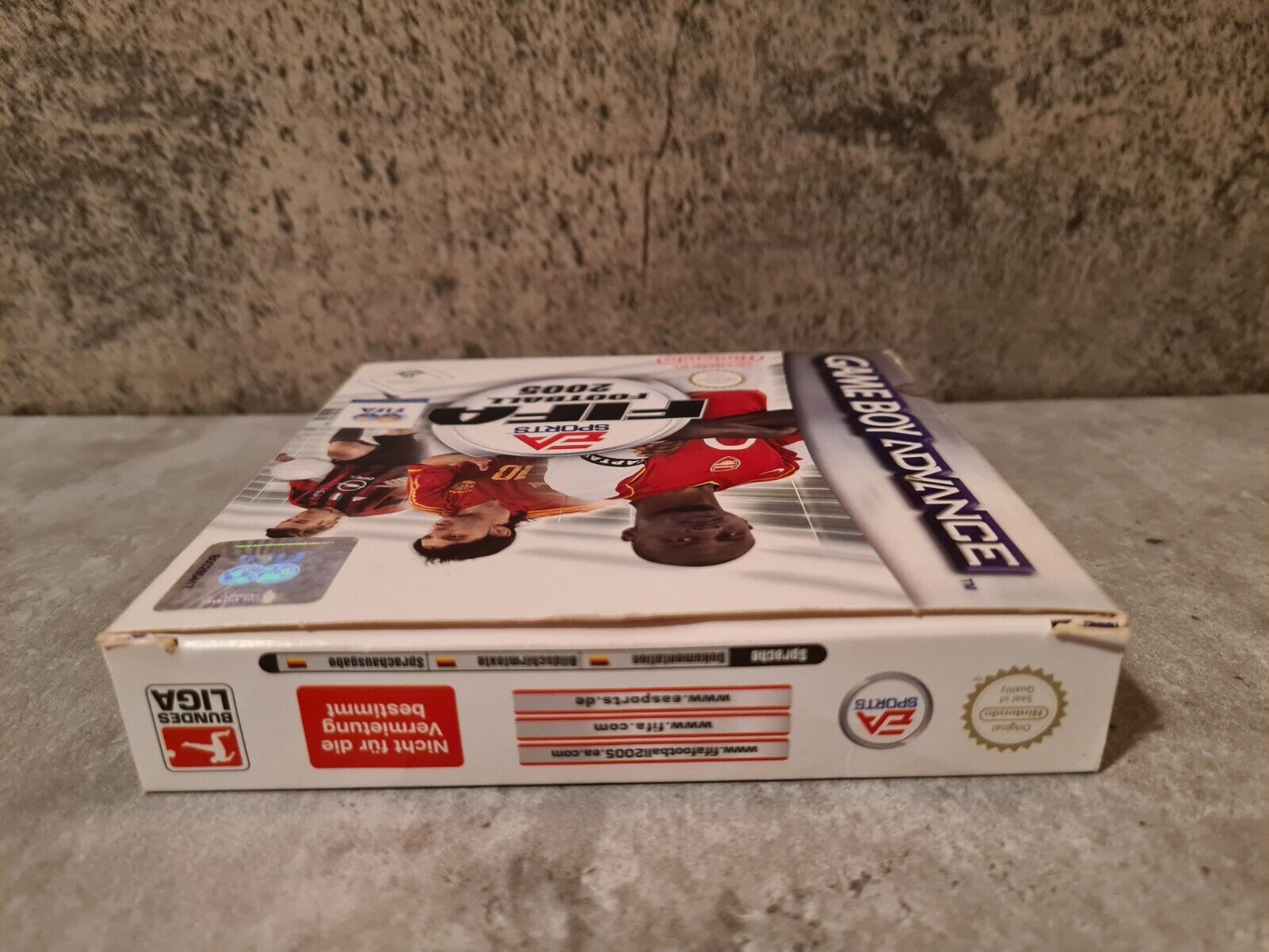 Nintendo Gameboy Advance Fifa Football 2005 mit OVP und Anleitung NOE - T-Retro-Games 