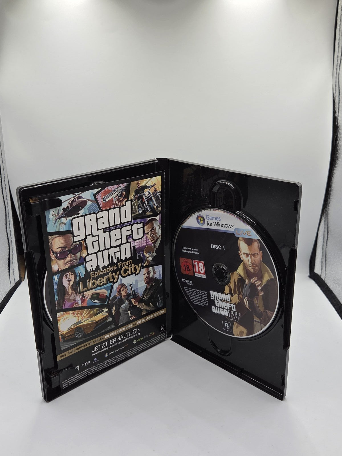 PC-DVD Rom Spiel Grand Theft Auto IV 