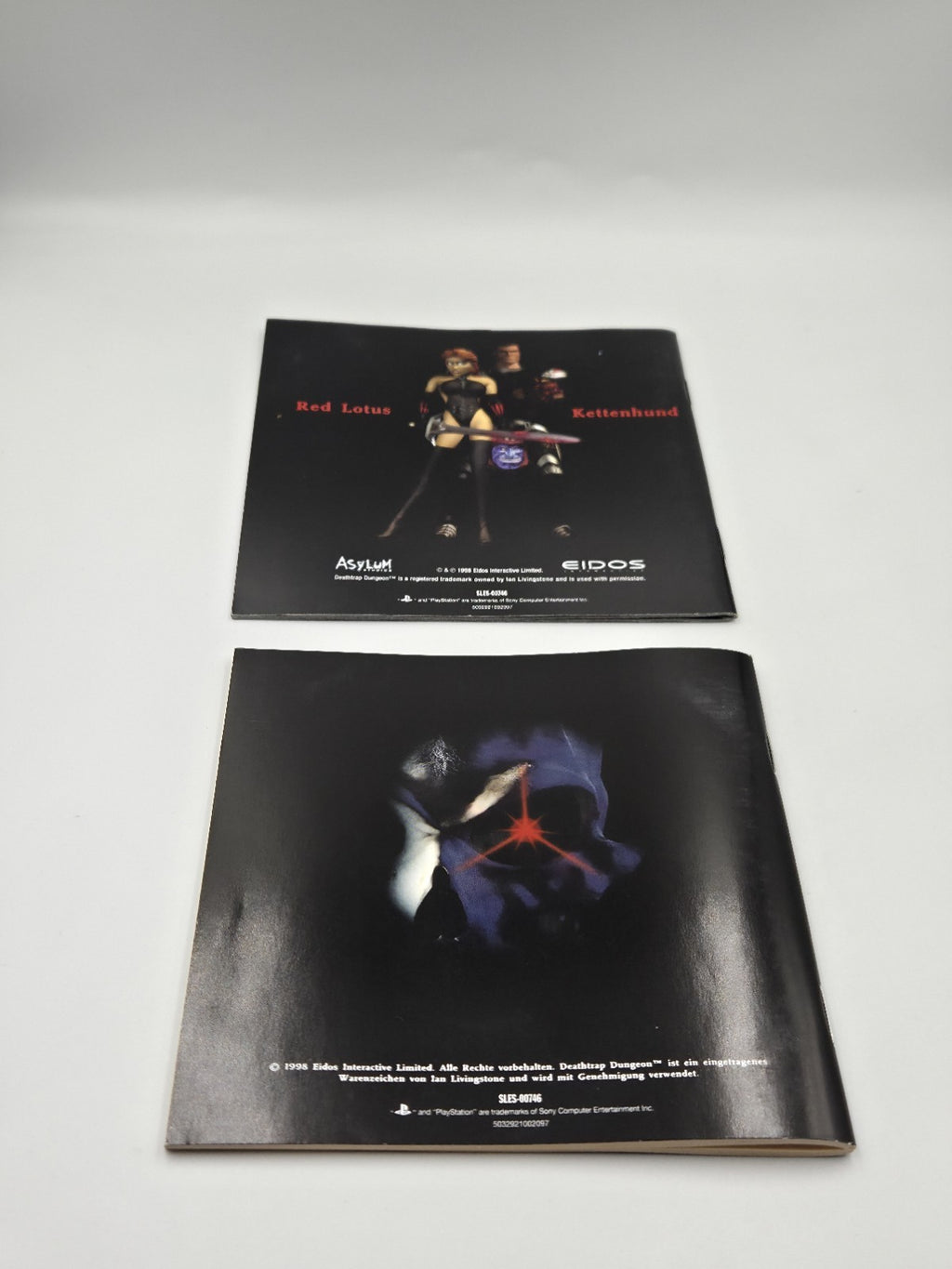 PS1 Playstation 1 Spiel Deathtrap Dungeon mit OVP + Anleitung + Beiheft Deutsch