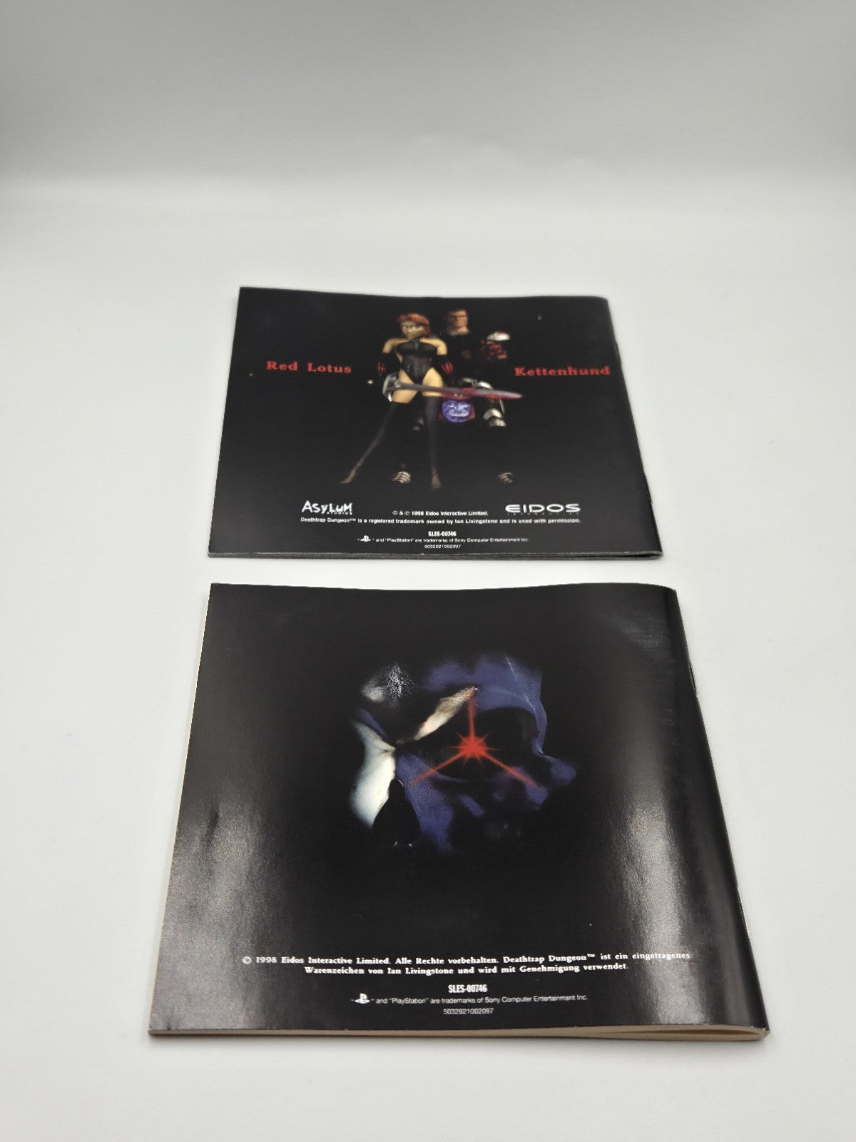 PS1 Playstation 1 Spiel Deathtrap Dungeon mit OVP + Anleitung + Beiheft Deutsch