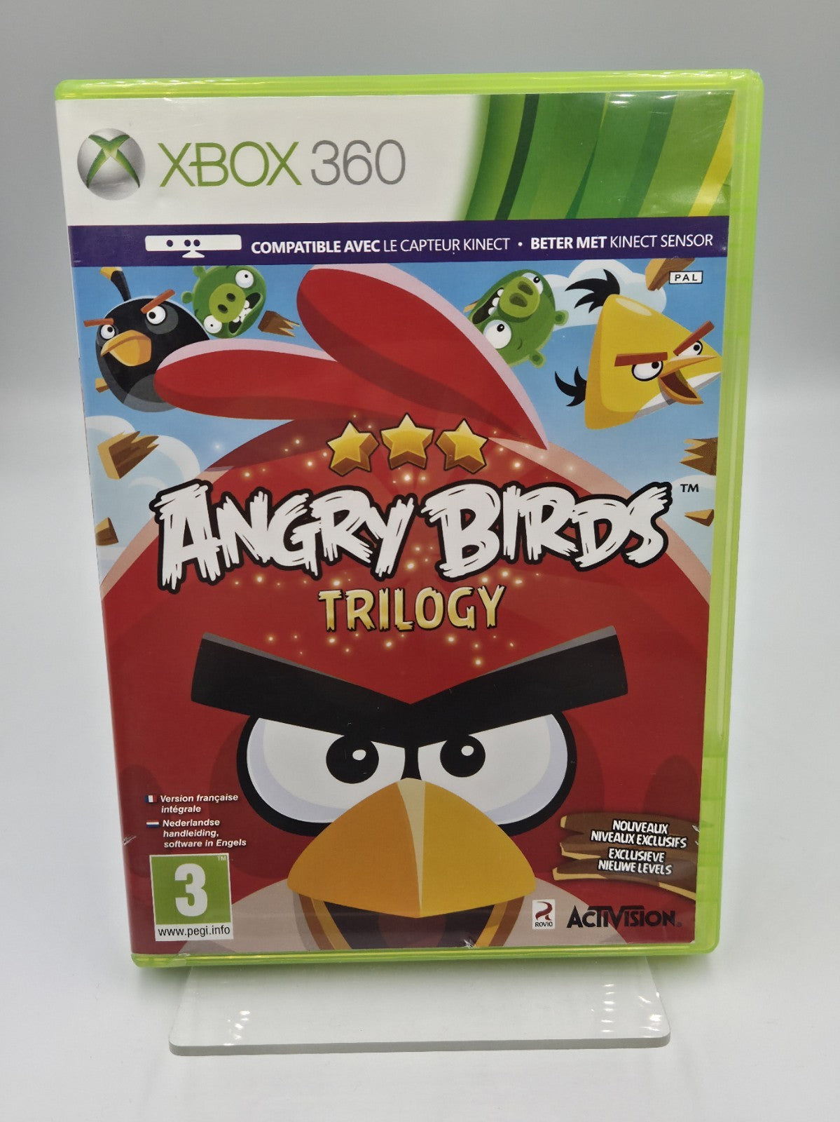 XBOX360 Spiel Angry Birds Trilogy mit OVP und Anleitung 