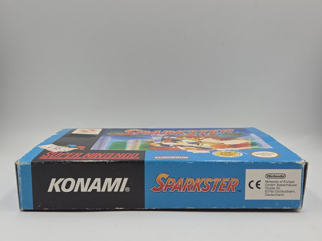 SNES Super Nintendo Spiel Sparkster mit OVP und Anleitung EUR