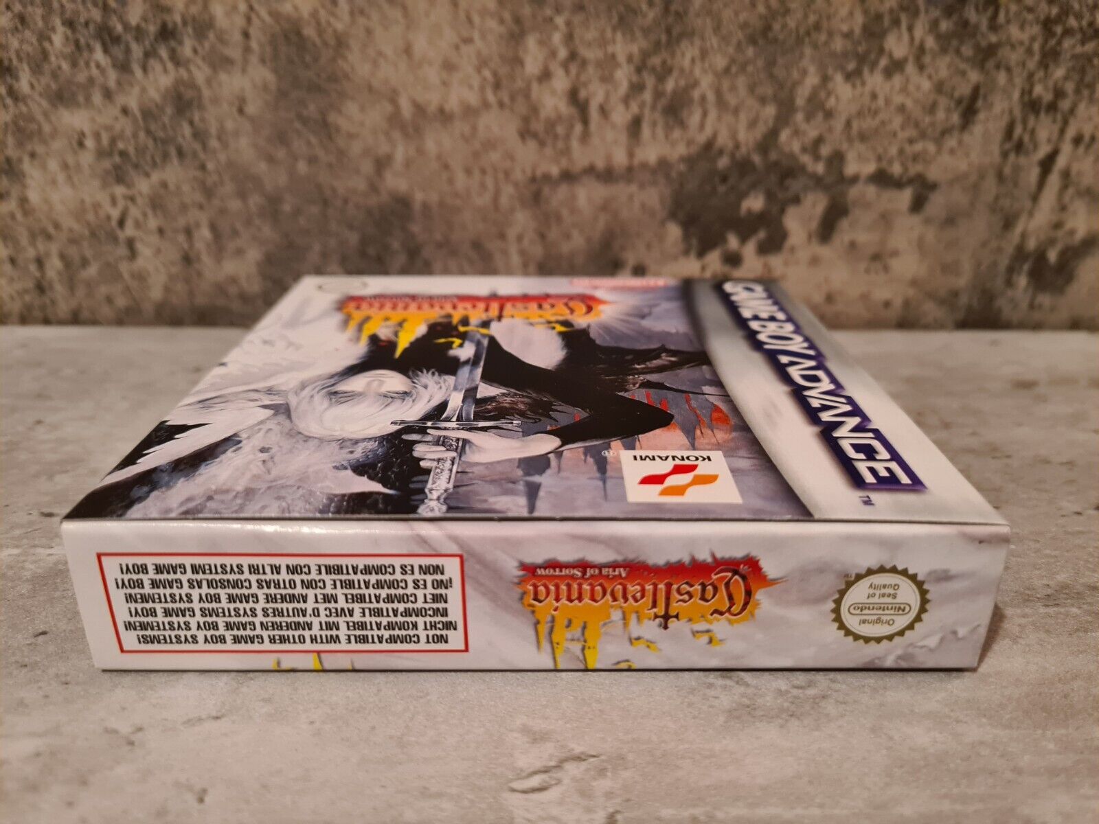 Nintendo Gameboy Advance Castlevania Aria of Sorrow + OVP+Anleitung + Poster EUR - T-Retro-Games 