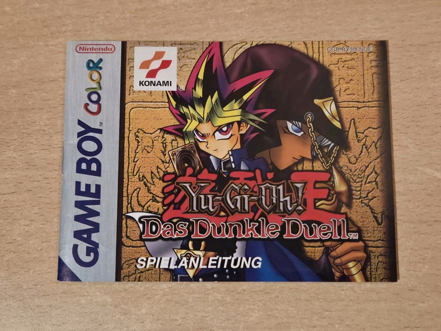 Nintendo Game Boy Color Yu-Gi-Oh! Das Dunkle Duell Spielanleitung NOE