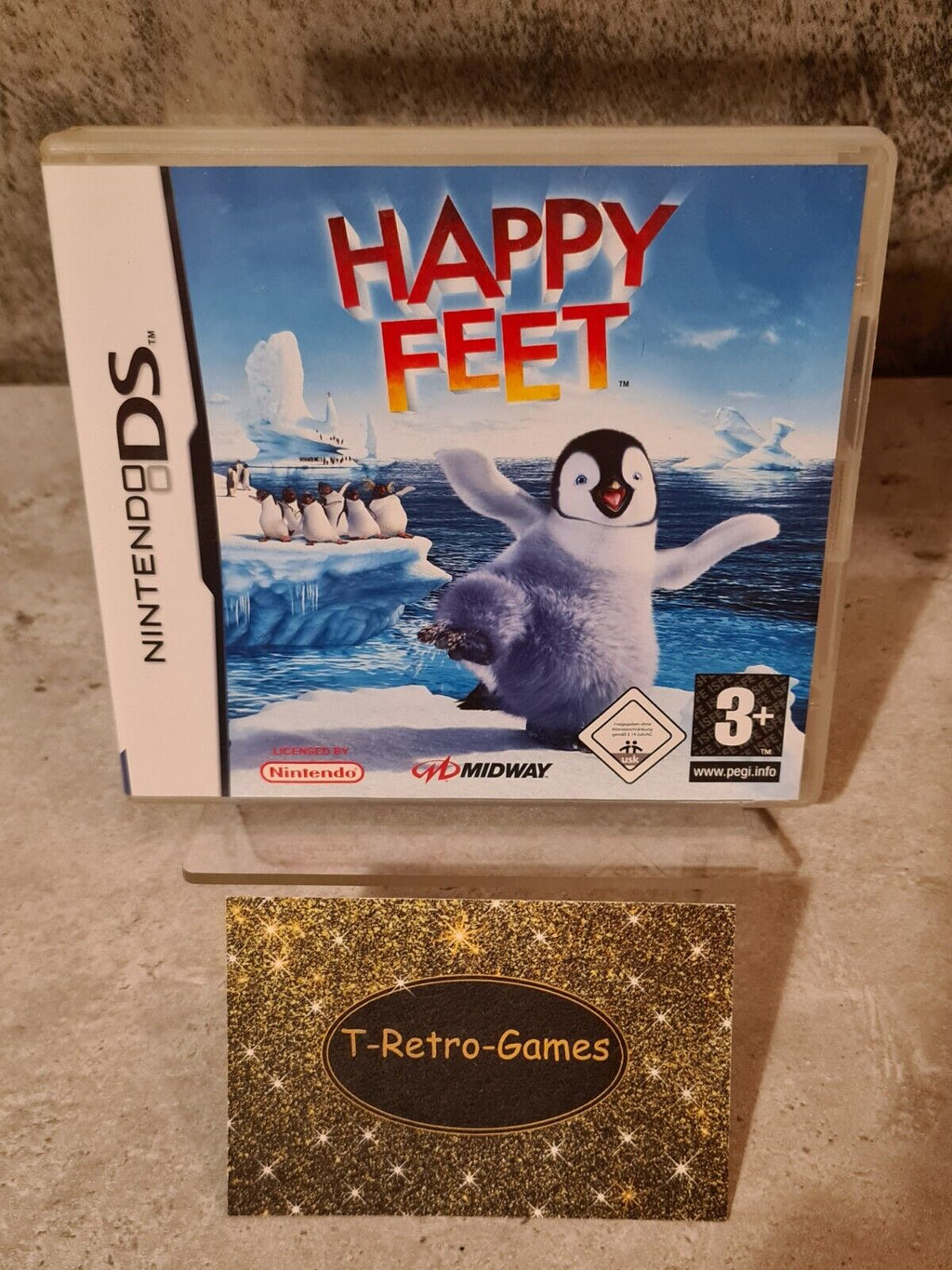 Nintendo DS Happy Feet mit OVP und Anleitung NOE - T-Retro-Games 