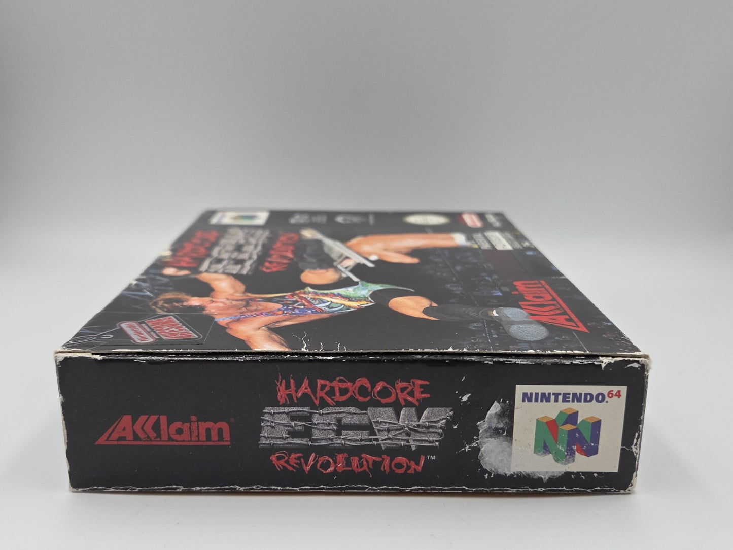 N64 Nintendo 64 ECW Hardcore Revolution mit OVP und Anleitung EUR