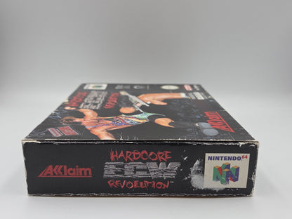 N64 Nintendo 64 ECW Hardcore Revolution mit OVP und Anleitung EUR