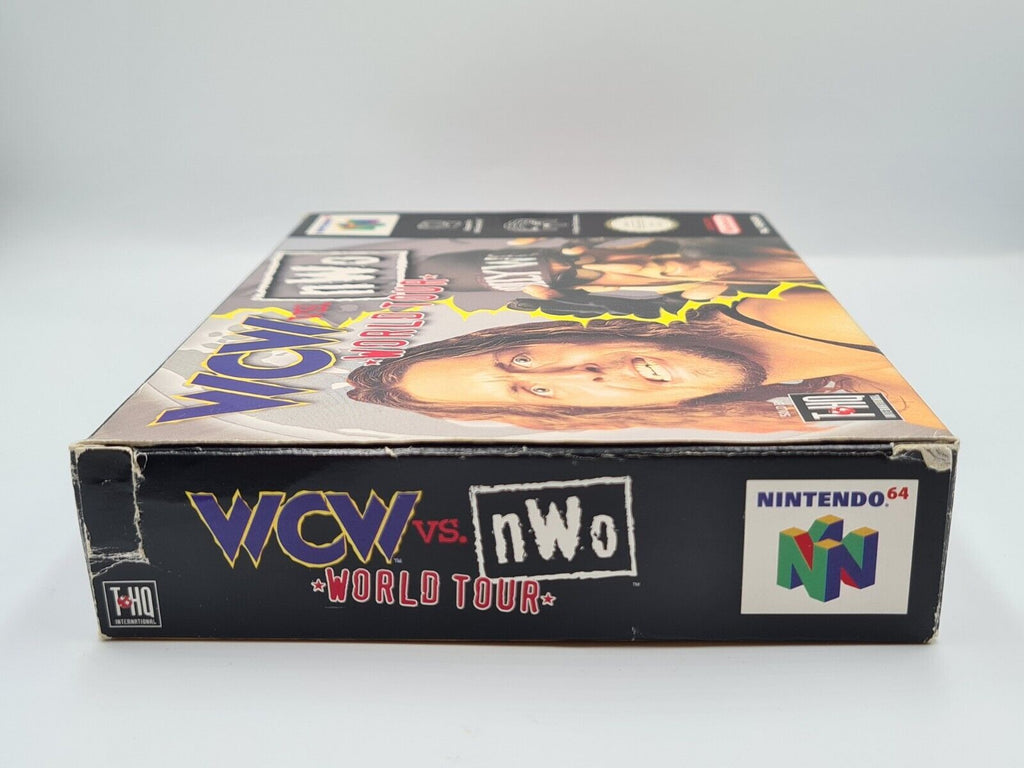 N64 Nintendo 64 WCW vs. NWO World Tour mit OVP und Anleitung EUR - T-Retro-Games 