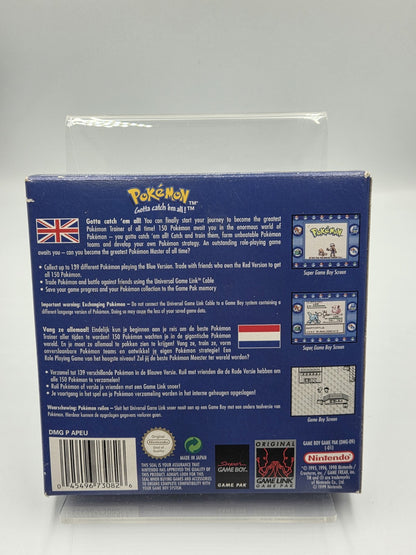 Nintendo Game Boy Pokemon Blue Version mit OVP und Anleitung EUR