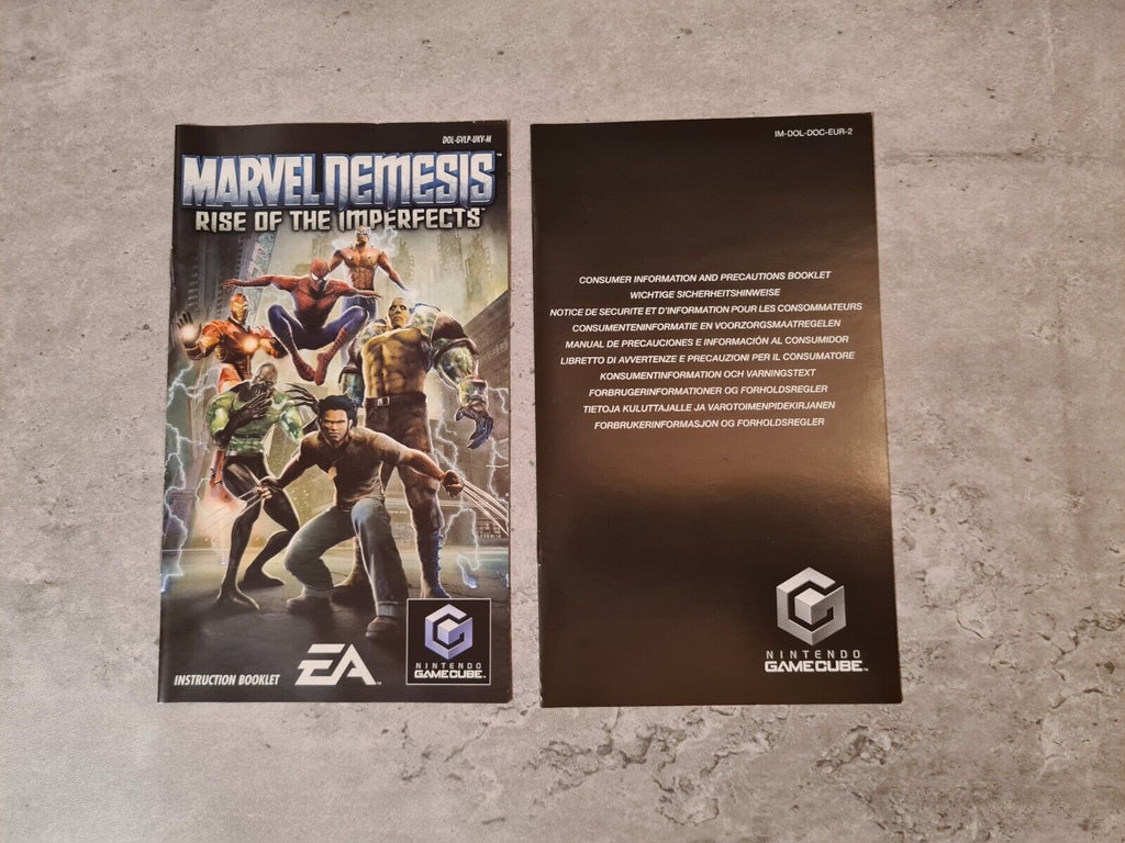 GameCube Marvel Nemesis Rise Of The Imperfects mit OVP und Anleitung UKV - T-Retro-Games 