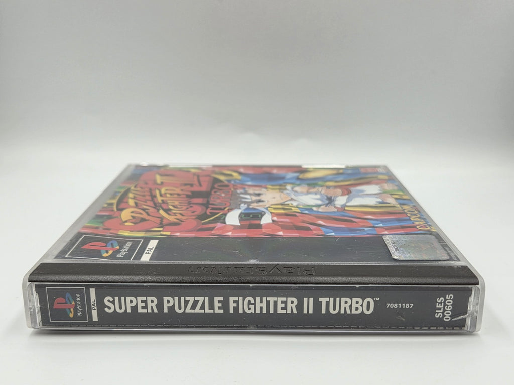 PS1 Playstation 1 Super Puzzle Fighter II Turbo + OVP + Anleitung Multilingual 
