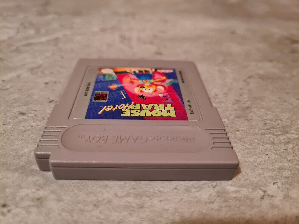 Nintendo Gameboy Classic Spiel Mouse Trap Hotel Modul USA - T-Retro-Games 