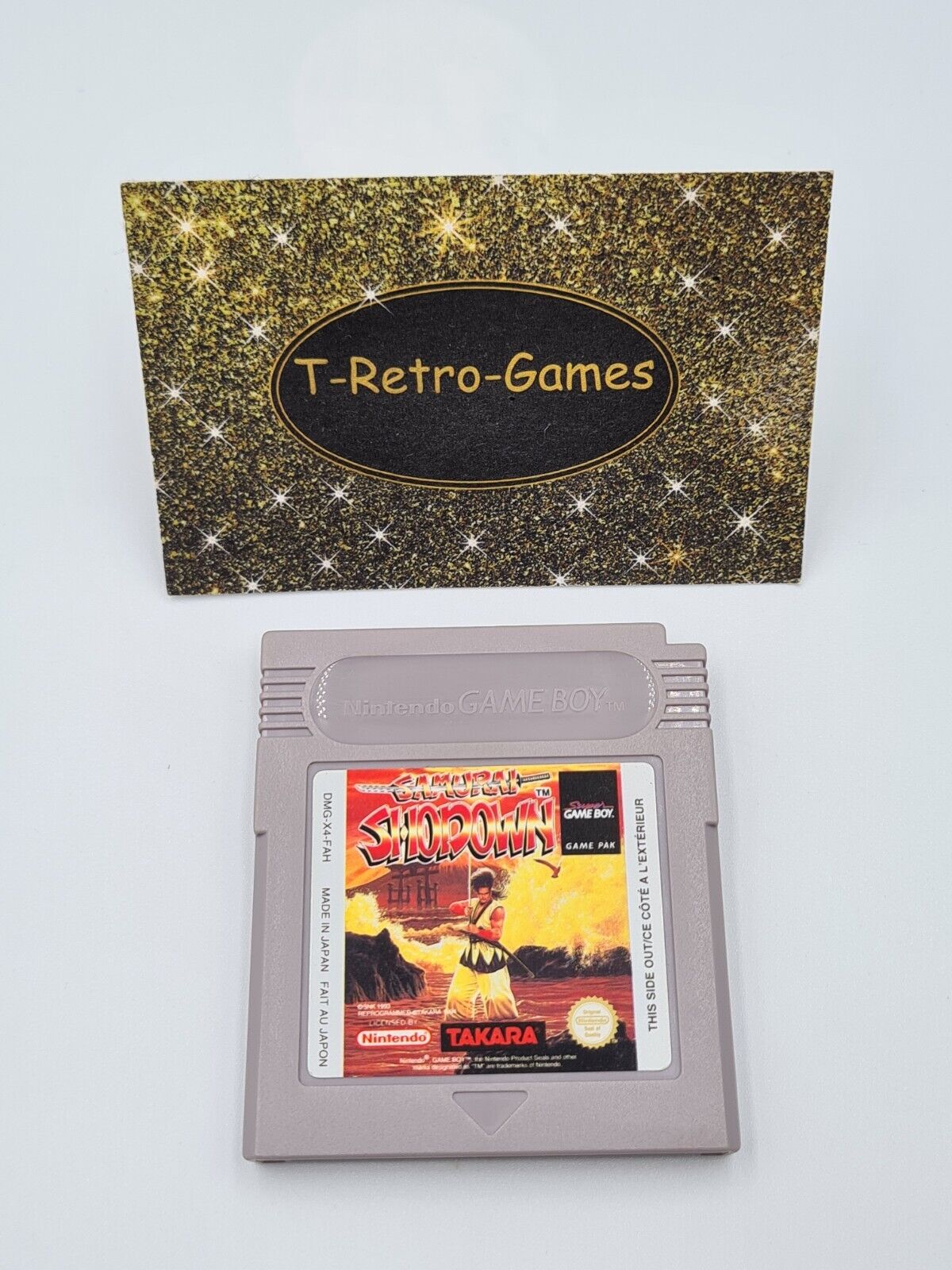 Nintendo Game Boy Classic Spiel Samurai Shodown Modul FAH - T-Retro-Games 