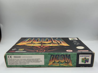 N64 Nintendo 64 Doom 64 mit OVP und Anleitung UKV