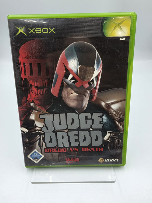 XBOX Spiel Judge Dredd Dredd VS Death mit OVP und Anleitung Deutsch 