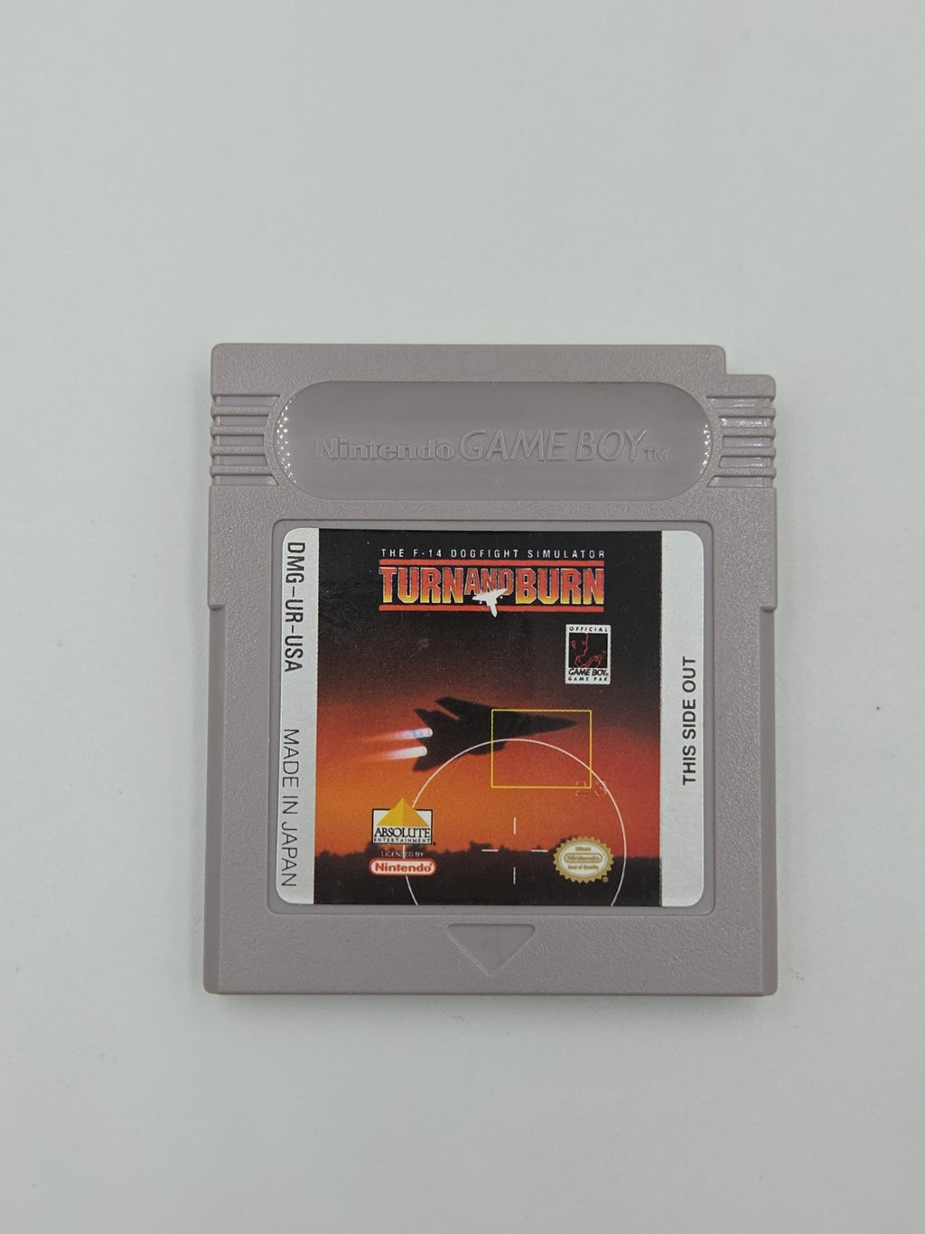 Nintendo Game Boy Classic Spiel Turn and Burn Modul USA