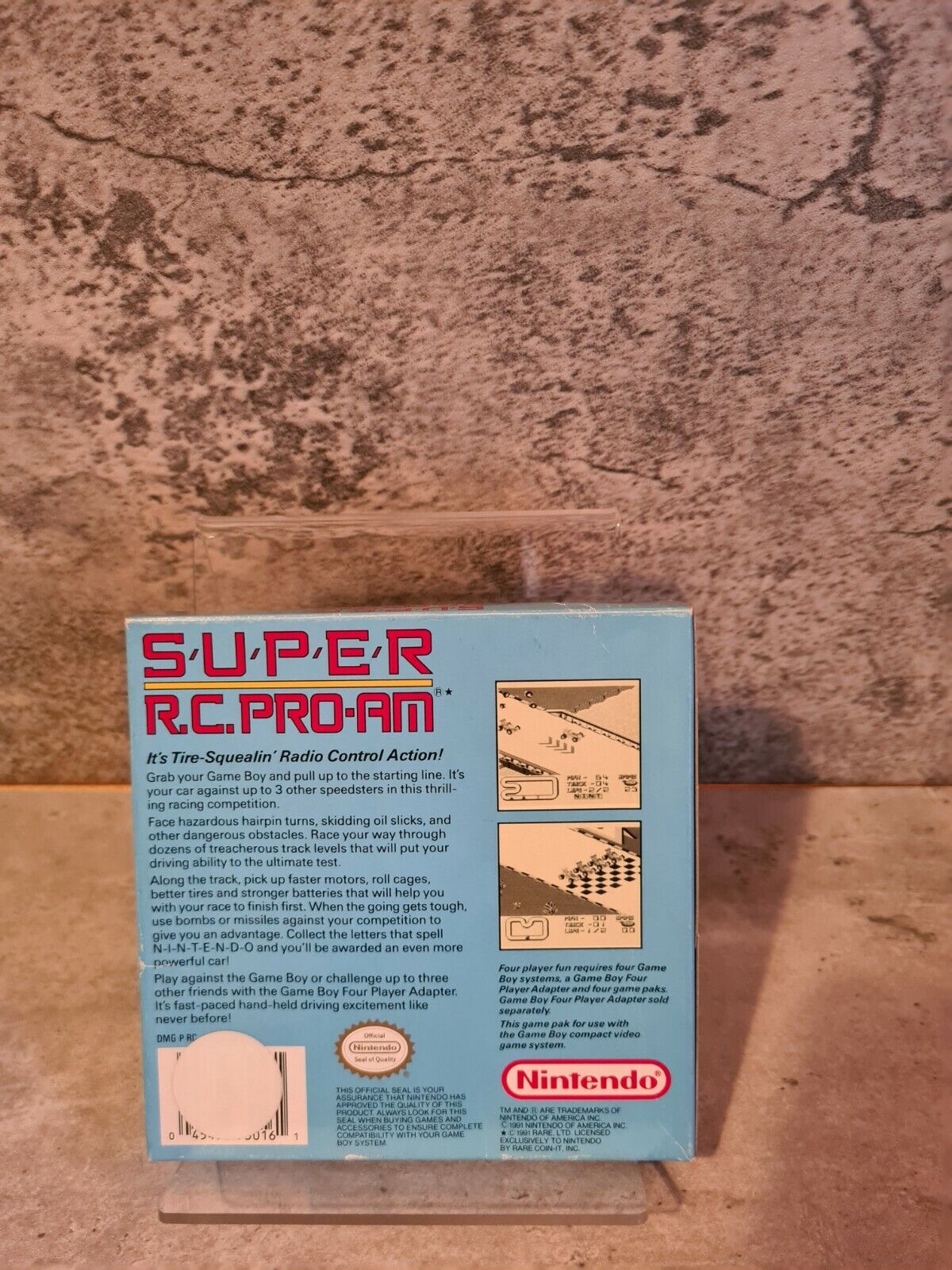 Nintendo Game Boy Classic Super R.C Pro AM mit OVP und Anleitung USA - T-Retro-Games 