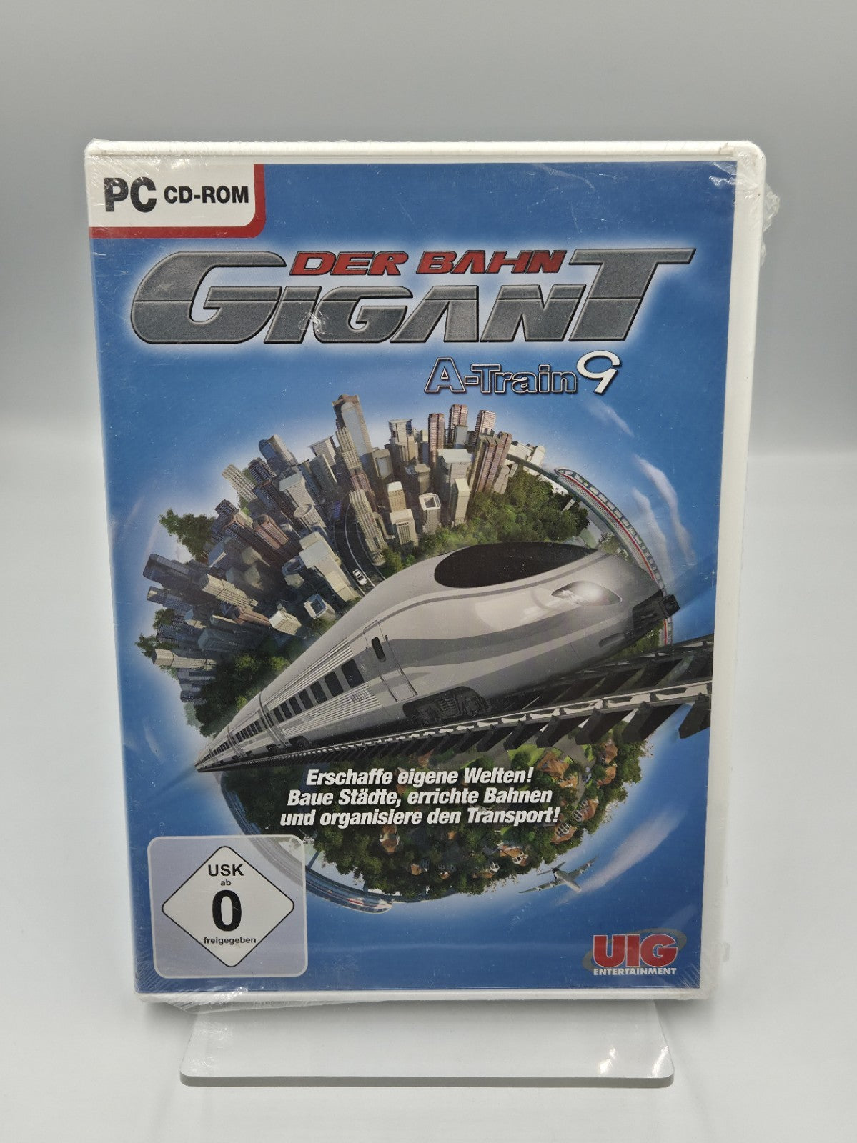 PC-CD Rom Spiel Der Bahn Gigant A-Train Sealed Neu NEW Deutsch