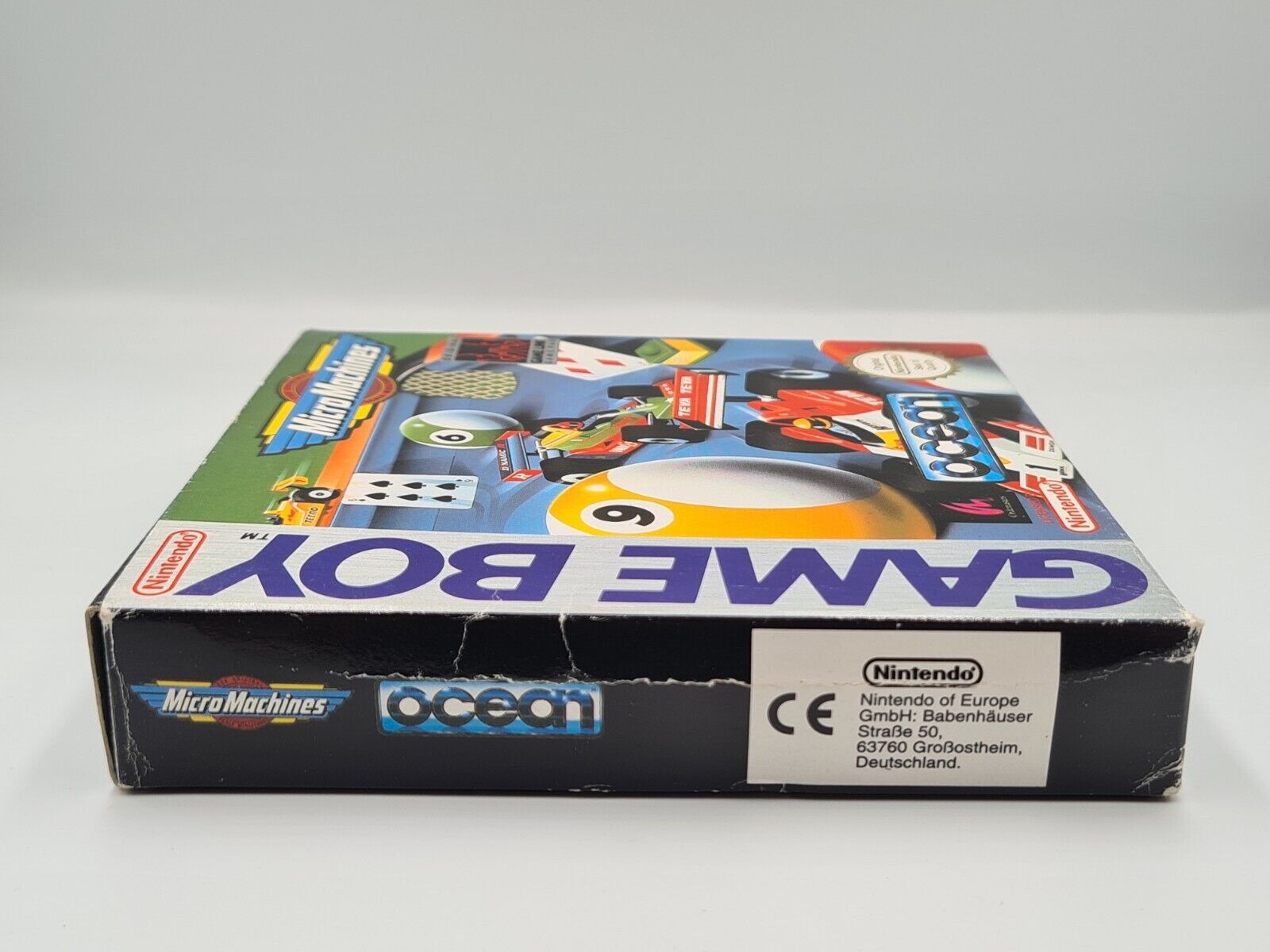 Nintendo Game Boy Classic Micro Machines mit OVP und Anleitung EUR - T-Retro-Games 