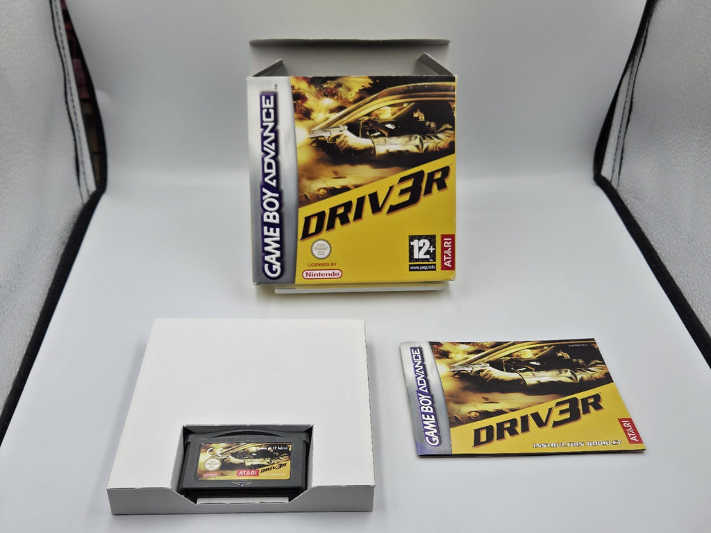Nintendo Gameboy Advance Spiel Driv3r mit OVP und Anleitung EUR