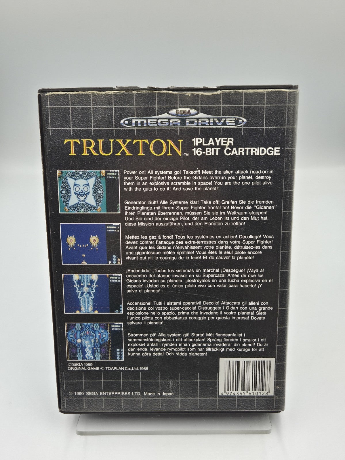 Sega Mega Drive Spiel Truxton mit OVP Multi Language 